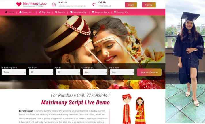 Matrimonial Web Design