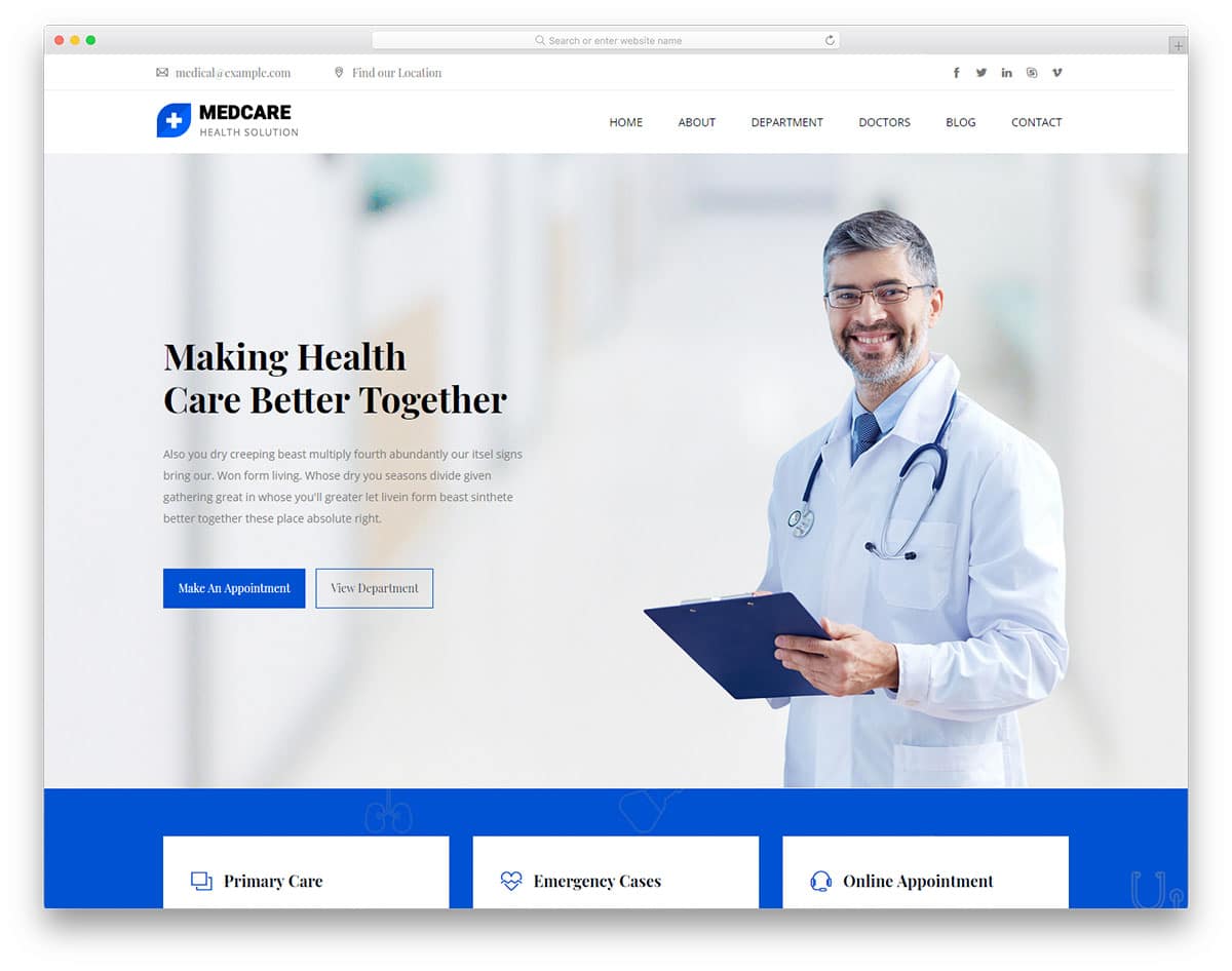 Healthcare Web Design